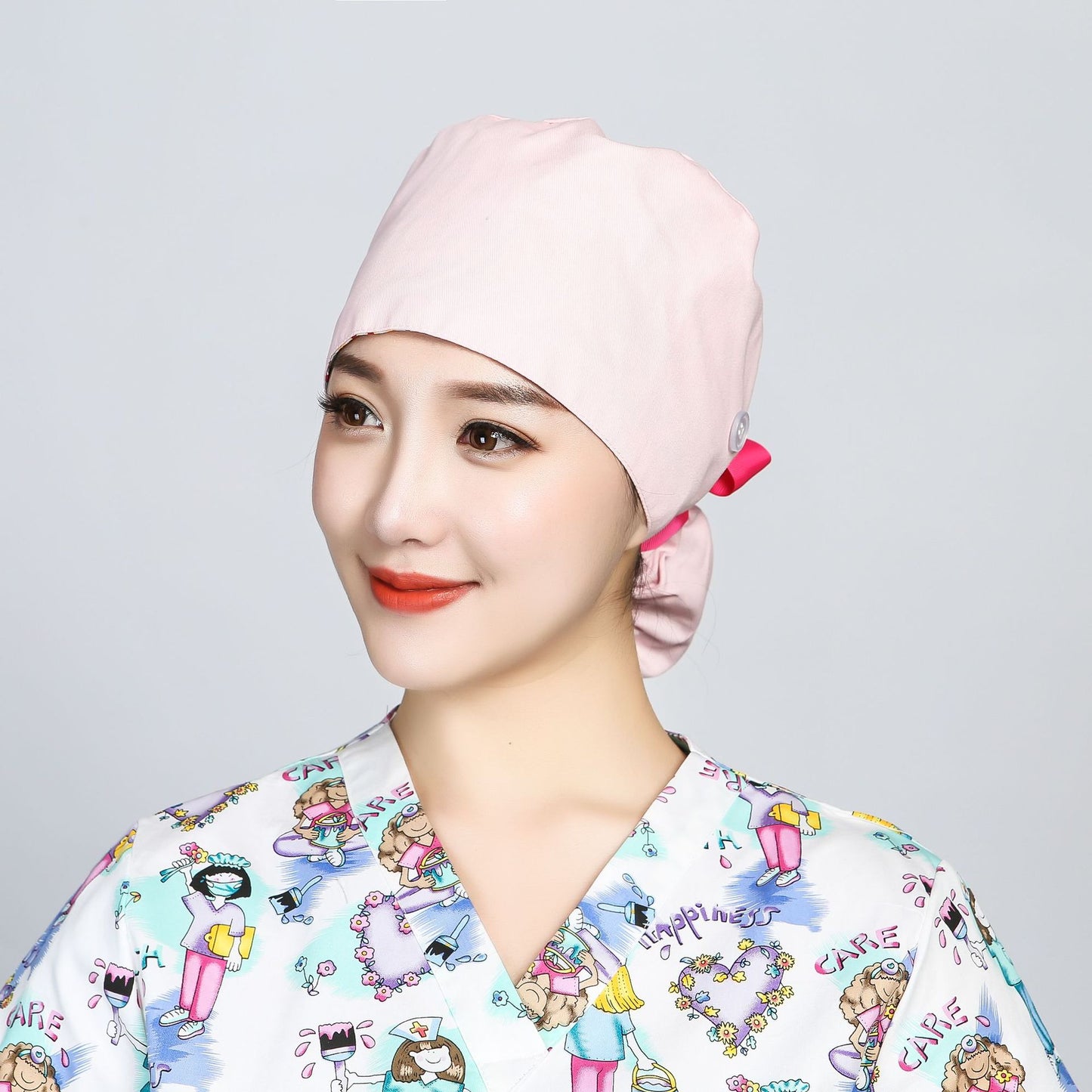 Adjustable surgical cap/nurse cap