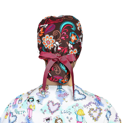 Adjustable surgical cap/nurse cap