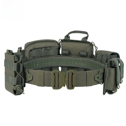 Adjustable Tactical Belt with Accessories