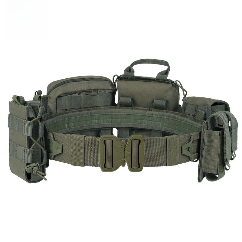 Adjustable Tactical Belt with Accessories