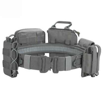 Adjustable Tactical Belt with Accessories