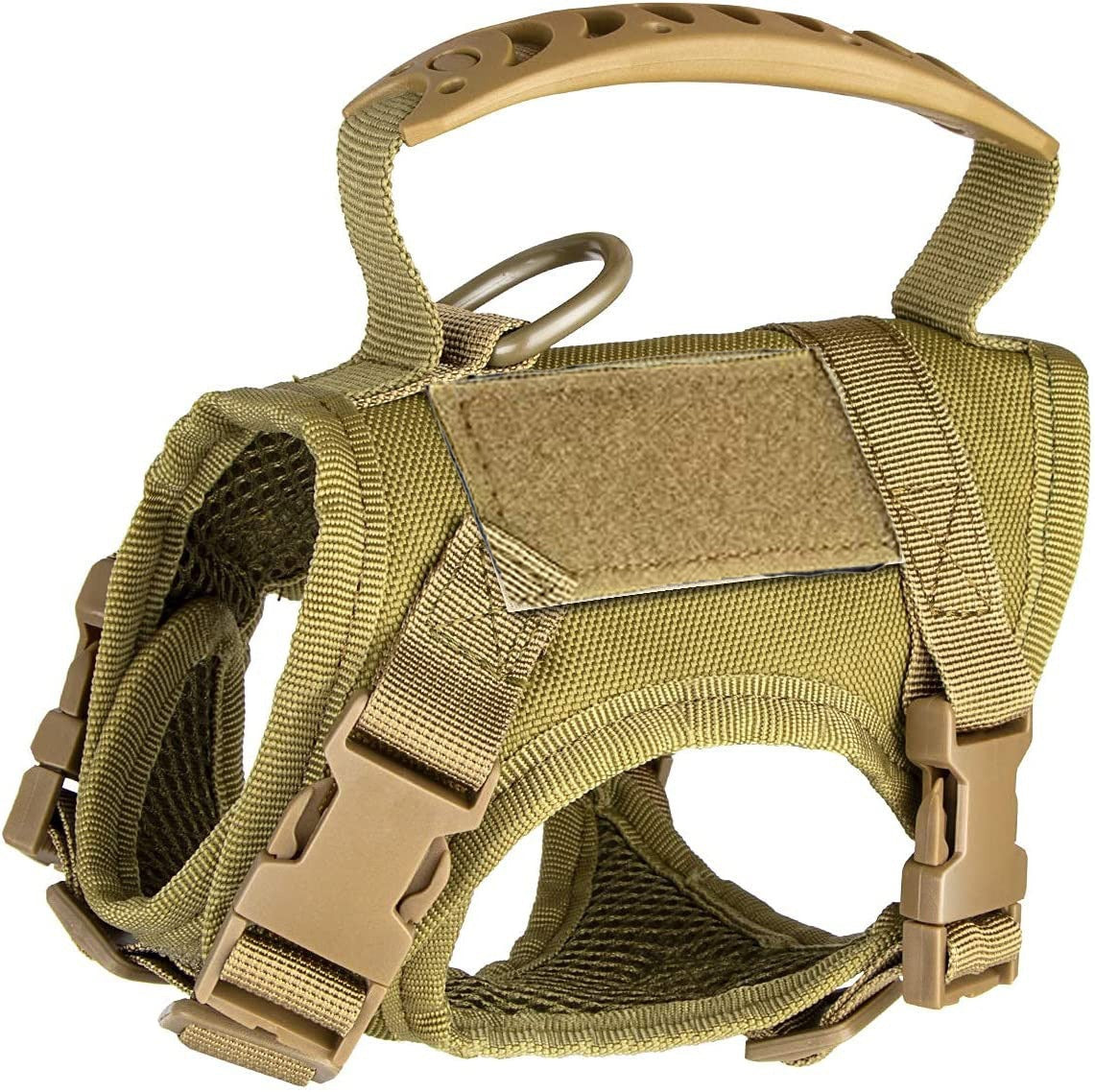 Adjustable Tactical Pet Harness with Leash
