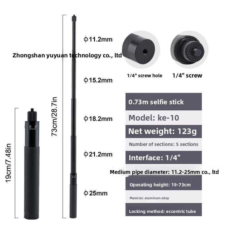 Adjustable Telescopic Selfie Stick