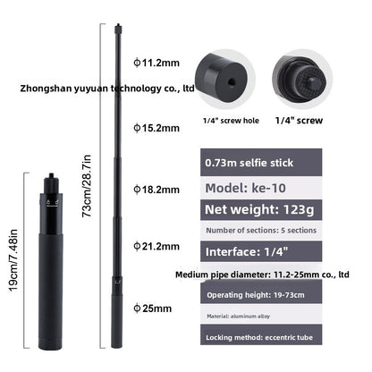 Adjustable Telescopic Selfie Stick