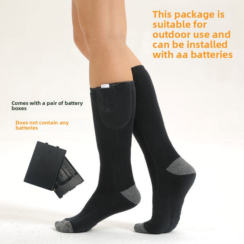 Adjustable Temperature Electric Heating Socks
