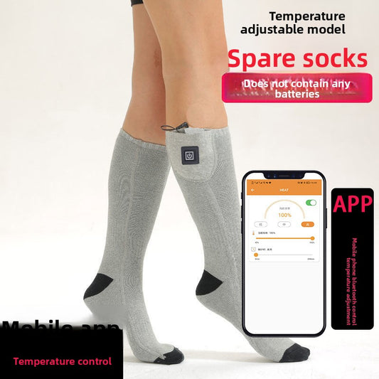 Adjustable Temperature Electric Heating Socks