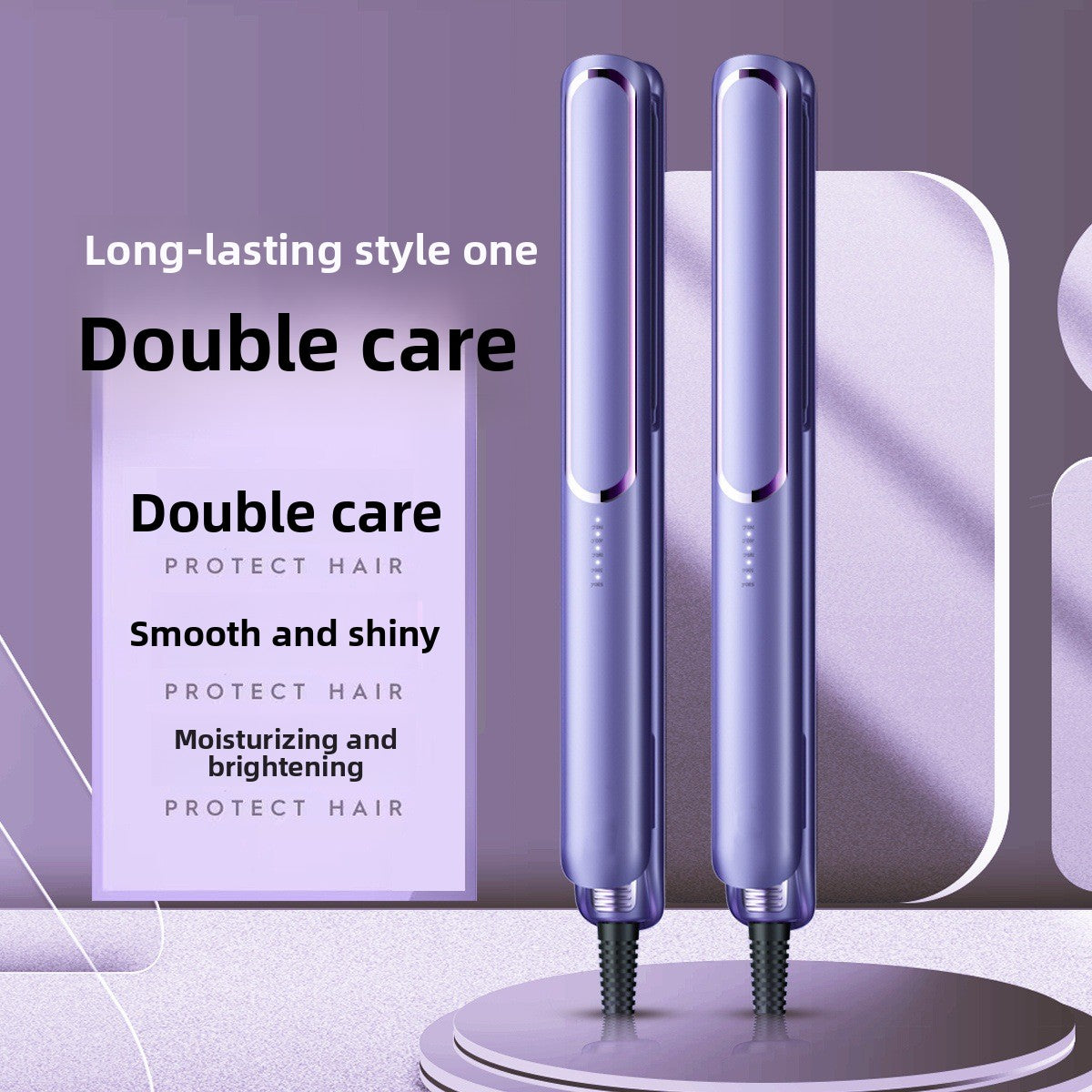 Adjustable Temperature Hair Straightener and Curler
