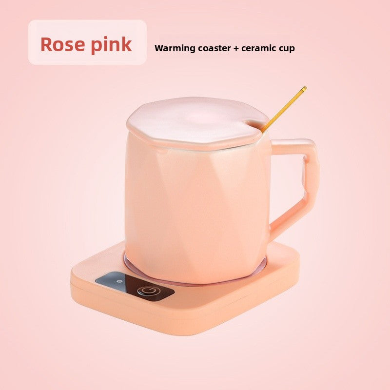 Adjustable Temperature Heating Coaster