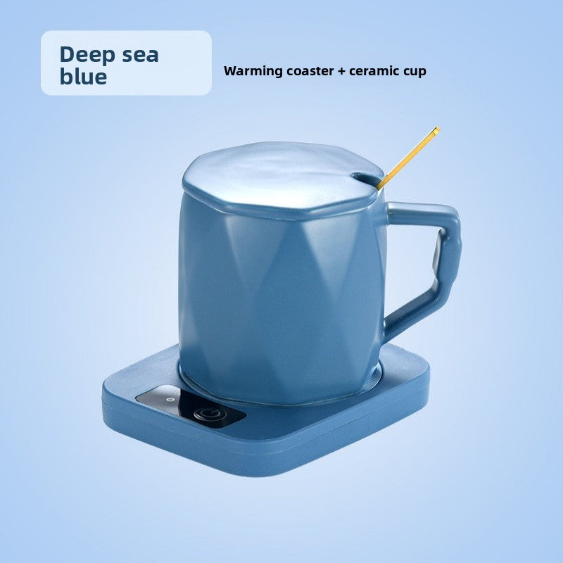 Adjustable Temperature Heating Coaster