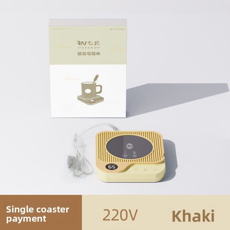 Adjustable Temperature Heating Coaster