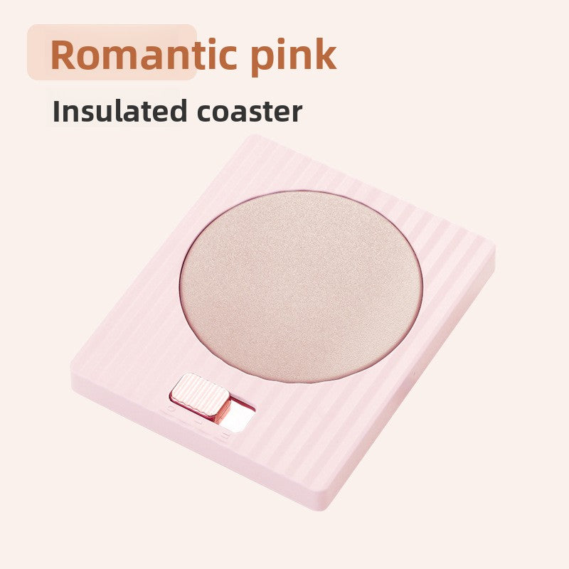 Adjustable Temperature USB Cup Warmer with Gift Box
