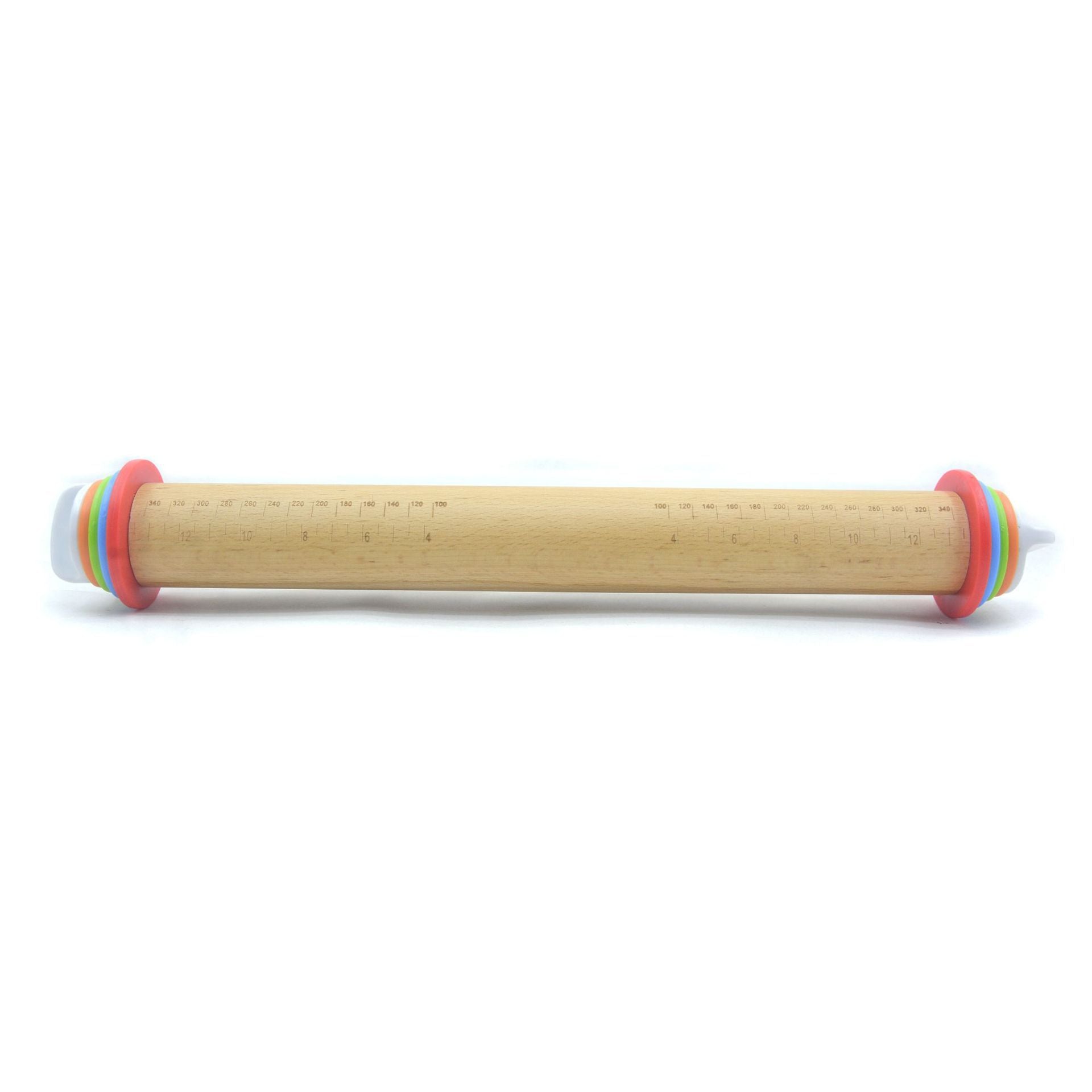 Adjustable thickness rolling pin