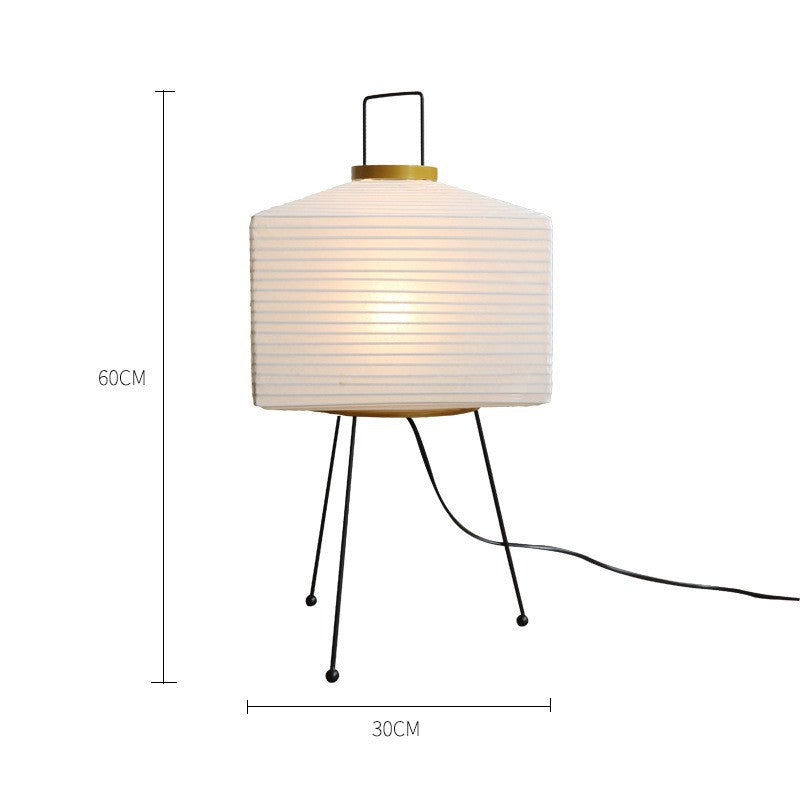 Adjustable Three-Color Rice Paper Floor Lamp