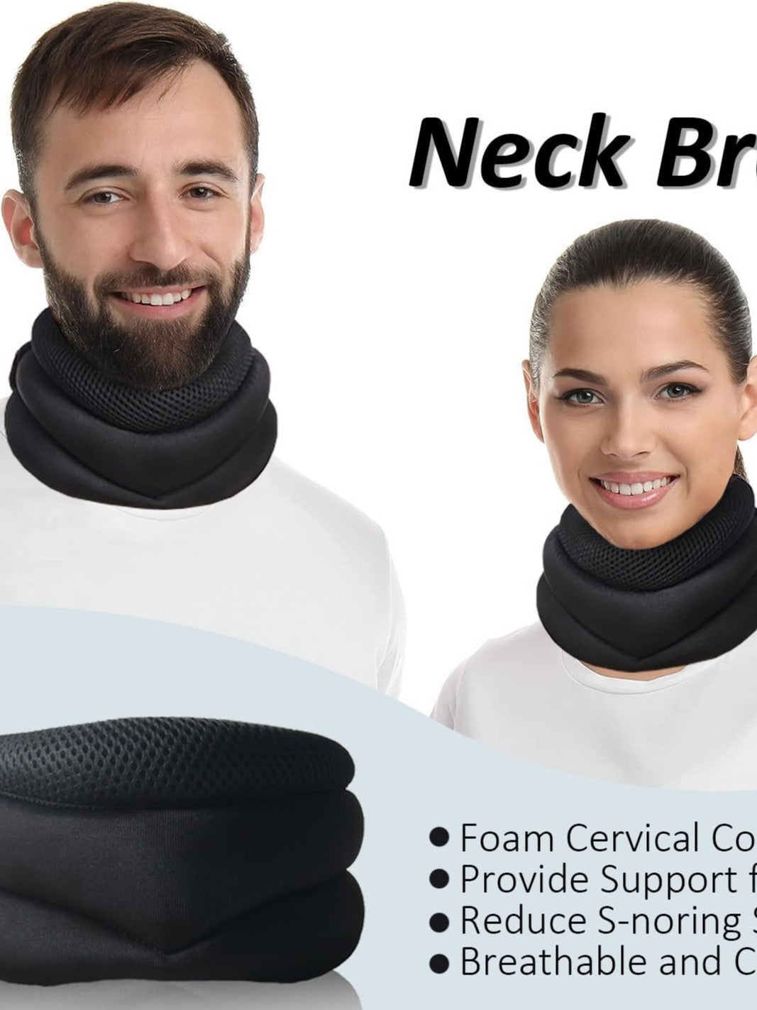 Adjustable Three-Stage Neck Support Brace
