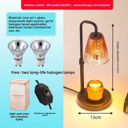 Adjustable Timer Candle Lamp with Aromatherapy