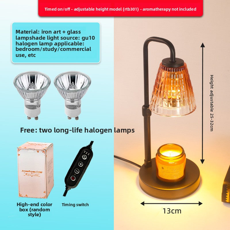 Adjustable Timer Candle Lamp with Aromatherapy