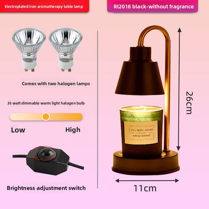 Adjustable Timer Candle Lamp with Aromatherapy
