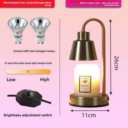 Adjustable Timer Candle Lamp with Aromatherapy