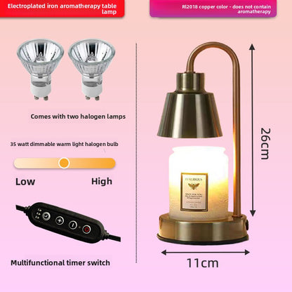 Adjustable Timer Candle Lamp with Aromatherapy
