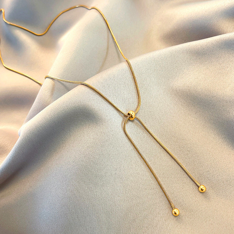 Adjustable Titanium Steel Necklace