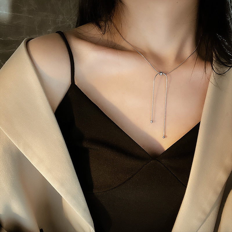 Adjustable Titanium Steel Necklace
