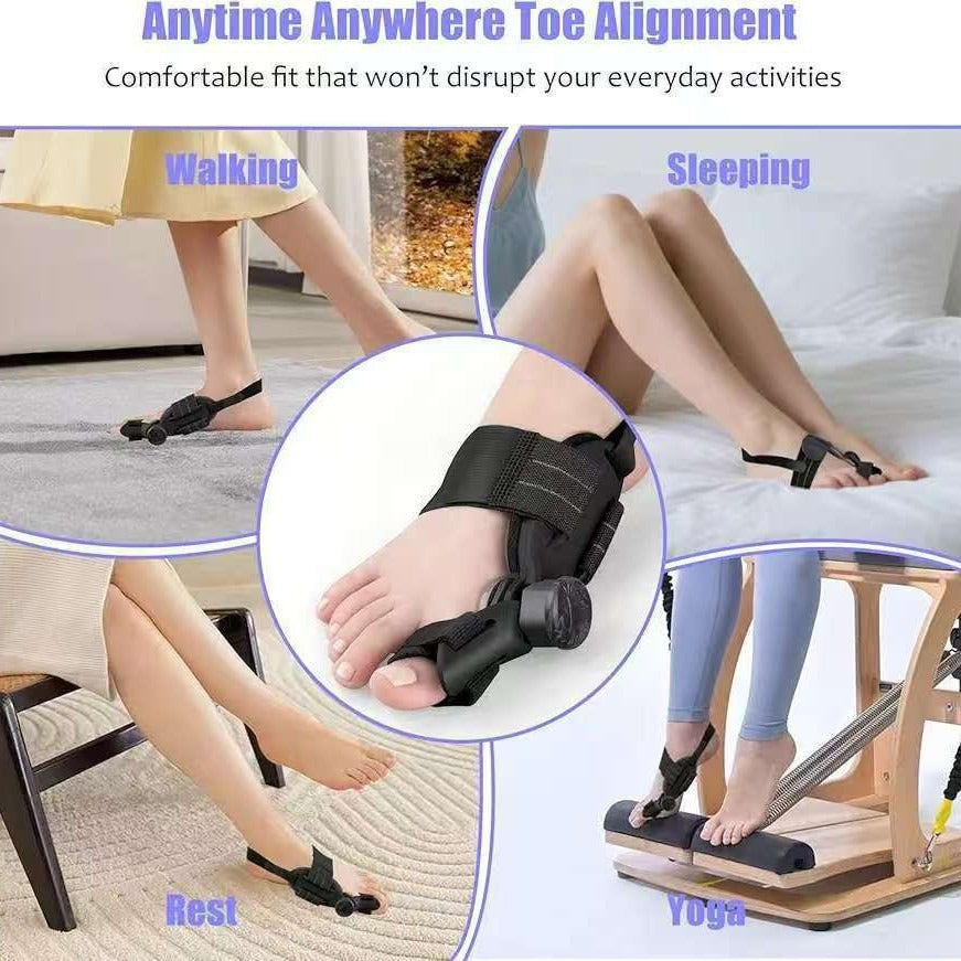 Adjustable Toe Corrector for Big Toe Alignment