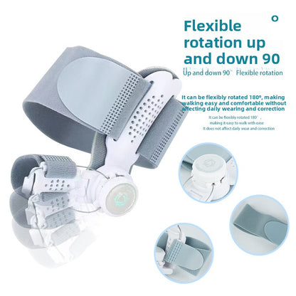 Adjustable Toe Corrector for Hallux Valgus