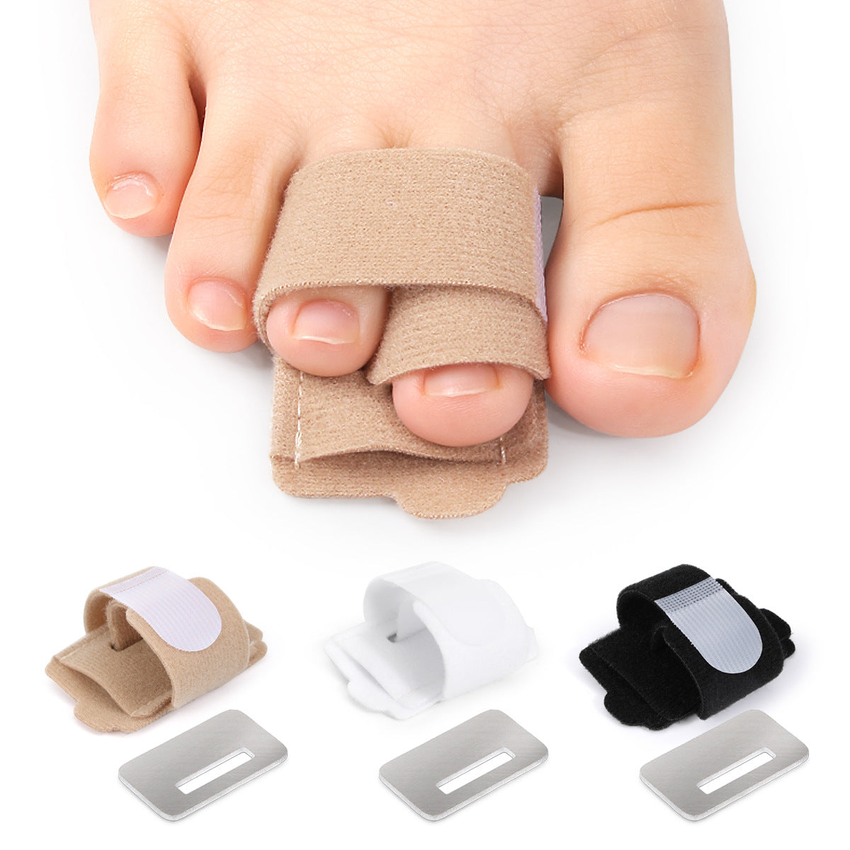 Adjustable Toe Support Splint for Valgus and Overlapping Toes