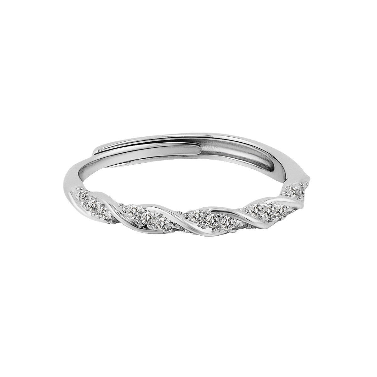 Adjustable Twist Copper Ring
