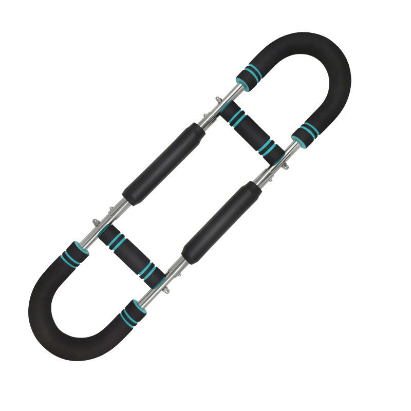 Adjustable U-Shaped Arm Strength Trainer for Home Fitness