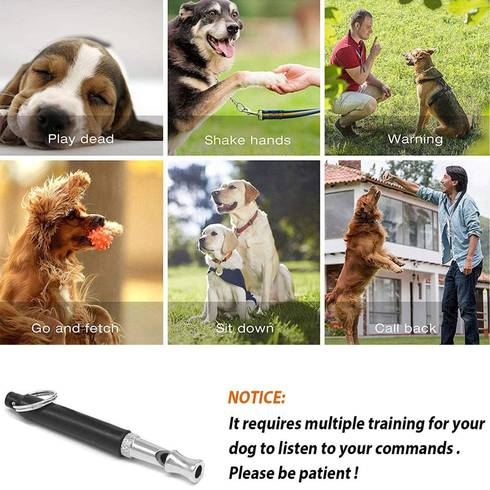 Adjustable Ultrasonic Pet Training Whistle