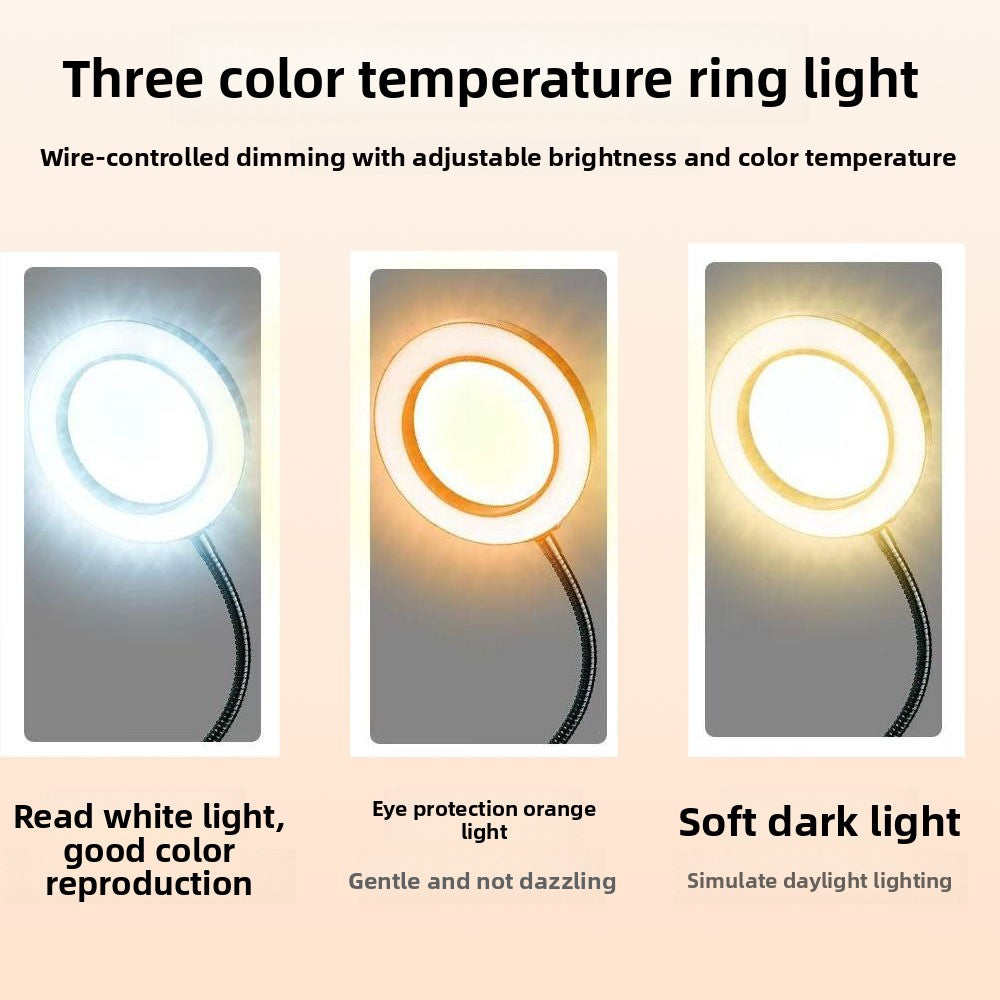Adjustable USB LED Desk Lamp with Clip