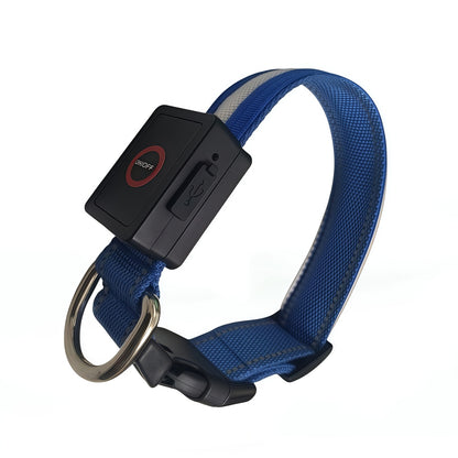 Adjustable USB Rechargeable LED Dog Collar