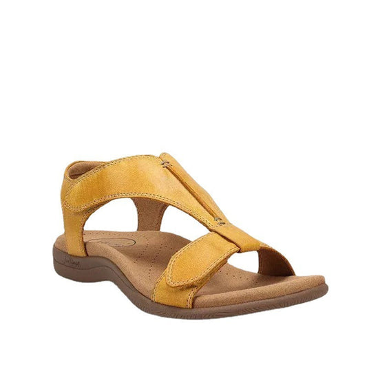 Adjustable Velcro Flat Sandals
