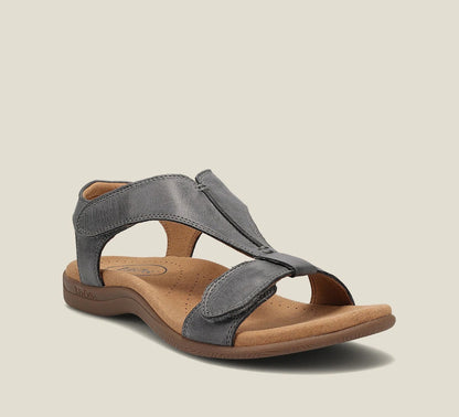 Adjustable Velcro Flat Sandals