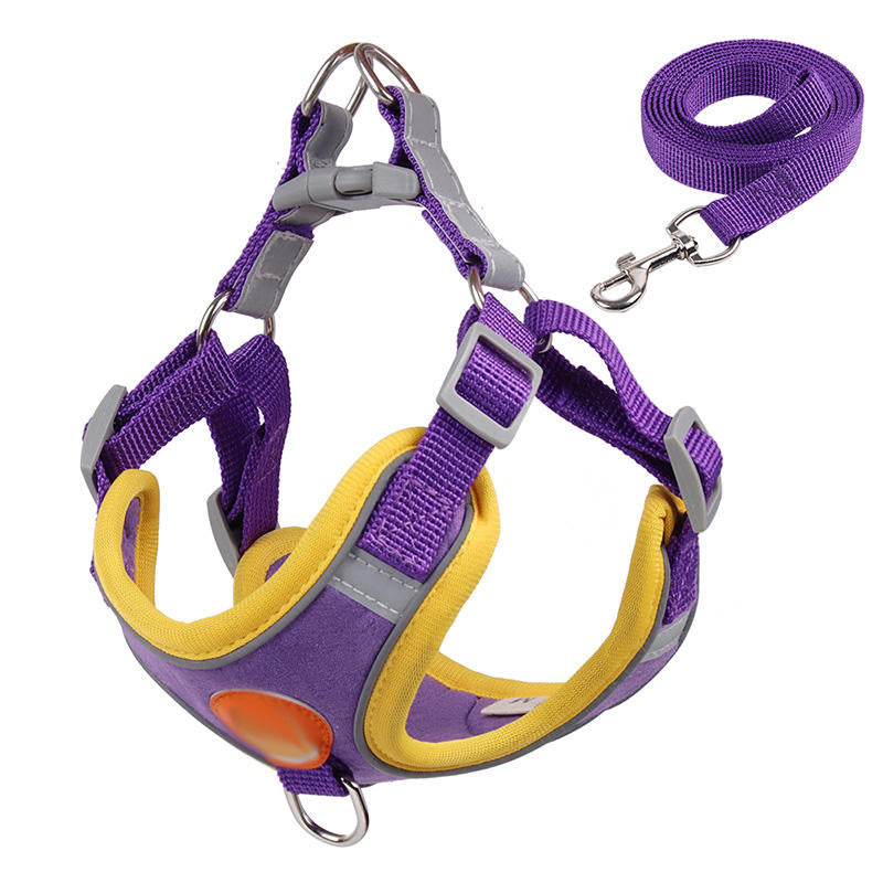 Adjustable Vest Dog Harness for Small Breeds