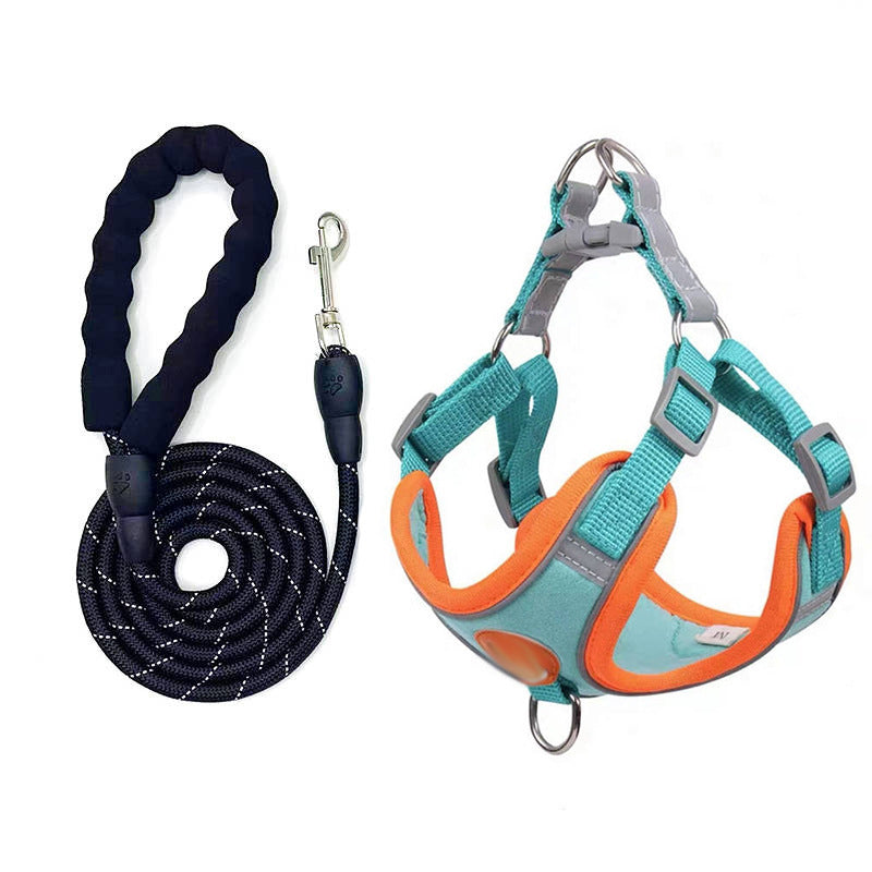 Adjustable Vest Dog Harness for Small Breeds