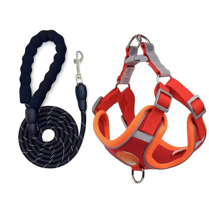 Adjustable Vest Dog Harness for Small Breeds