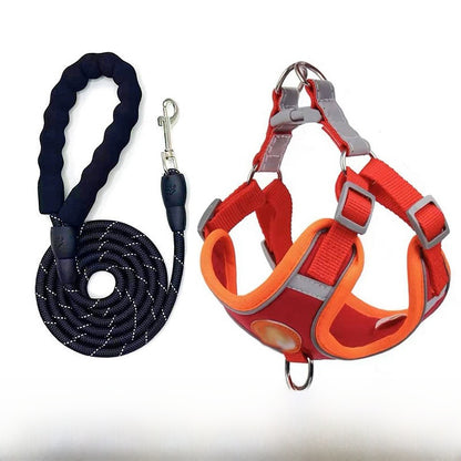 Adjustable Vest Dog Harness for Small Breeds