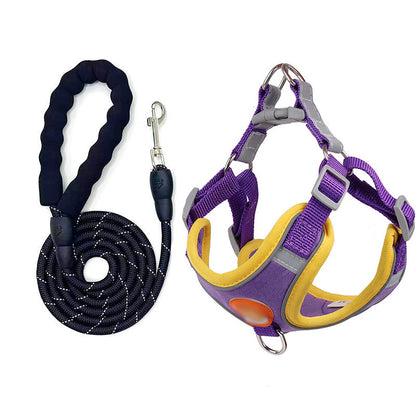 Adjustable Vest Dog Harness for Small Breeds