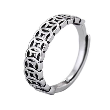 Adjustable Vintage Coin Rings