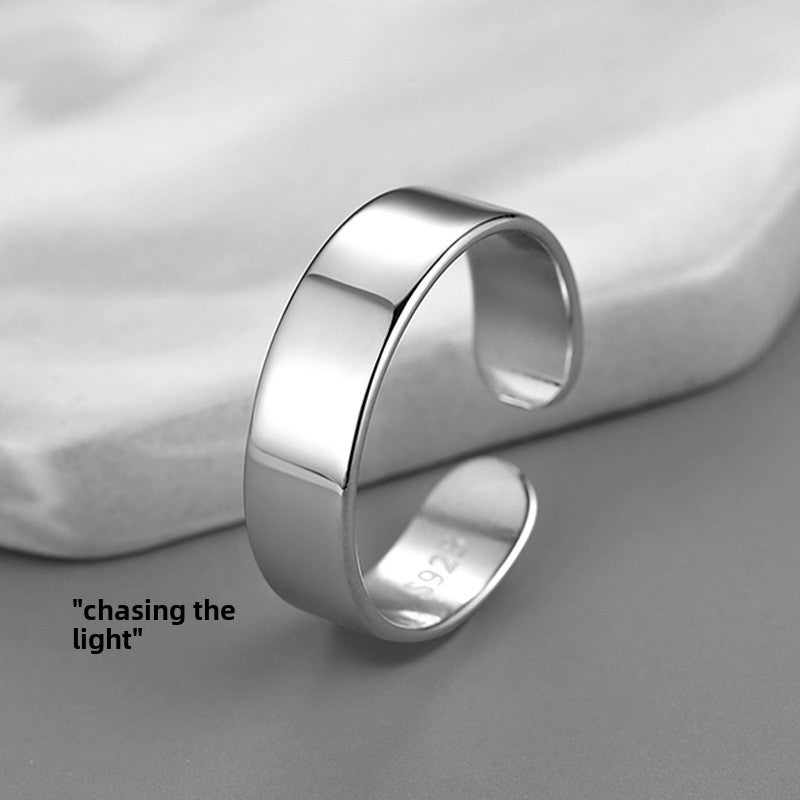 Adjustable Vintage Copper Ring for Men