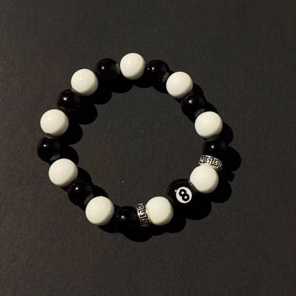 Adjustable Volcanic Stone Beaded Bracelet