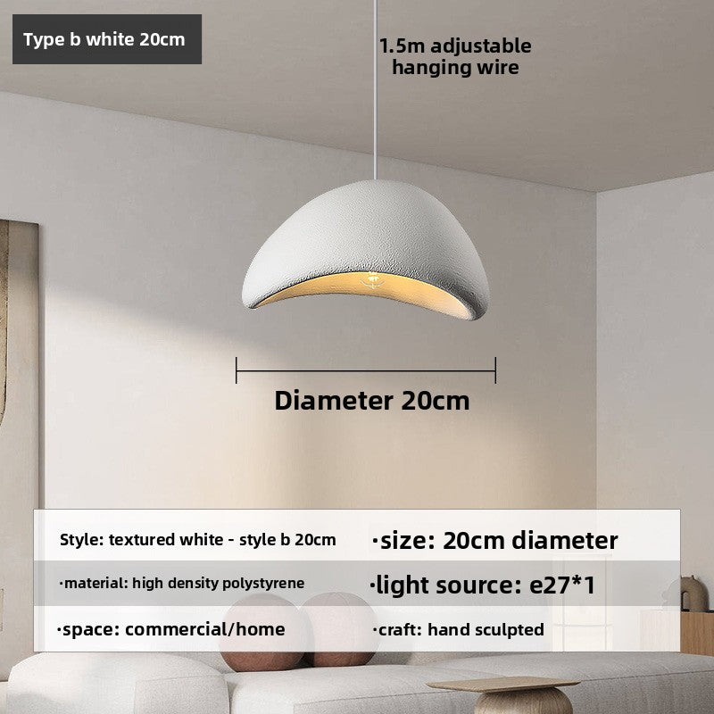 Adjustable Wabi-Sabi Style LED Chandelier