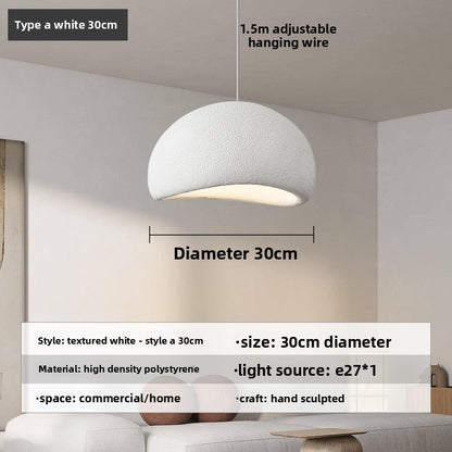 Adjustable Wabi-Sabi Style LED Chandelier