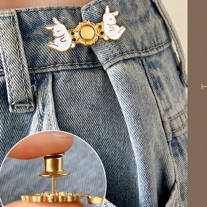 Adjustable Waistband Buckle for Pants