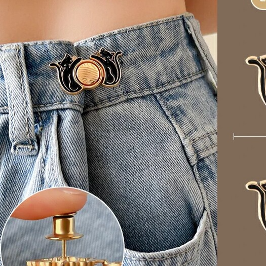 Adjustable Waistband Buckle for Pants