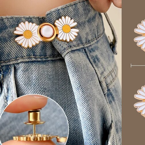 Adjustable Waistband Buckle for Pants