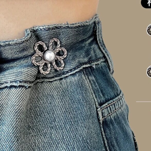 Adjustable Waistband Buckle for Pants