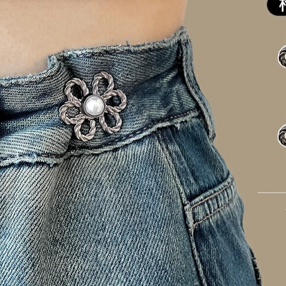 Adjustable Waistband Buckle for Pants